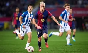 Barca gia tăng cách biệt với Real Barca gia tăng cách biệt với Real