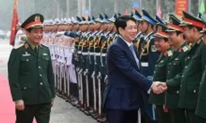 Chủ tịch nước: Quân đội phải thích ứng trước chiến tranh công nghệ cao Chủ tịch nước: Quân đội phải thích ứng trước chiến tranh công nghệ cao