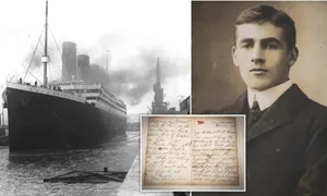 Lá thư gửi mẹ của thiếu niên 16 tuổi trên tàu Titanic Lá thư gửi mẹ của thiếu niên 16 tuổi trên tàu Titanic