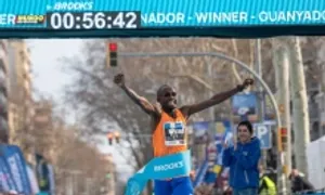 Đương kim kỷ lục gia half marathon ra mắt tại London Marathon