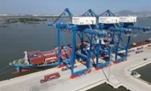 Cảng lớn nhất Đồng Nai 'chia tải' hàng hóa với Cát Lái Cảng lớn nhất Đồng Nai 'chia tải' hàng hóa với Cát Lái