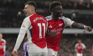 Merson: 'Arsenal cần thắng Real ít nhất 2 bàn ở lượt đi' Merson: 'Arsenal cần thắng Real ít nhất 2 bàn ở lượt đi'