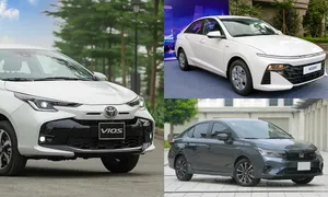 Sedan cỡ B quý đầu 2025: cuộc đua tam mã Sedan cỡ B quý đầu 2025: cuộc đua tam mã