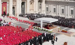 Biển người dự tang lễ Giáo hoàng Francis
