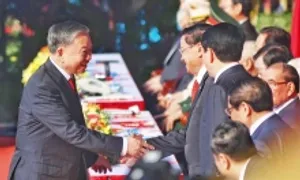 Lãnh đạo Đảng, Nhà nước tại lễ kỷ niệm 30/4 Lãnh đạo Đảng, Nhà nước tại lễ kỷ niệm 30/4