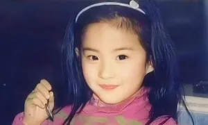 Lưu Diệc Phi thời thơ ấu