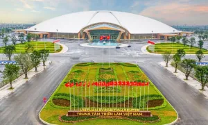 Bàn giao mặt bằng Trung tâm triển lãm Top 10 thế giới tại Việt Nam