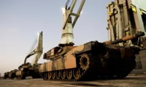 Ukraine nhận lô xe tăng Abrams đầu tiên từ Australia Ukraine nhận lô xe tăng Abrams đầu tiên từ Australia