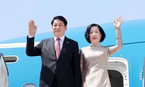 Chủ tịch nước Lương Cường bắt đầu thăm Ai Cập Chủ tịch nước Lương Cường bắt đầu thăm Ai Cập