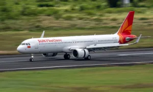Sun PhuQuoc Airways đón máy bay đầu tiên Sun PhuQuoc Airways đón máy bay đầu tiên