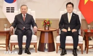 Việt - Hàn ra tuyên bố chung về làm sâu sắc hơn quan hệ song phương Việt - Hàn ra tuyên bố chung về làm sâu sắc hơn quan hệ song phương