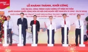 Vietjet khởi công khu bảo dưỡng 1.700 tỷ tại sân bay Long Thành Vietjet khởi công khu bảo dưỡng 1.700 tỷ tại sân bay Long Thành