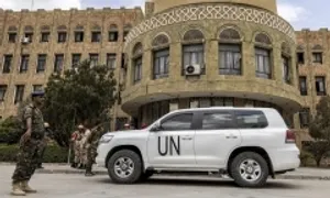 Houthi bắt 11 nhân viên Liên Hợp Quốc Houthi bắt 11 nhân viên Liên Hợp Quốc