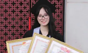 Cô gái Hải Phòng tốt nghiệp thủ khoa Đại học Luật Hà Nội