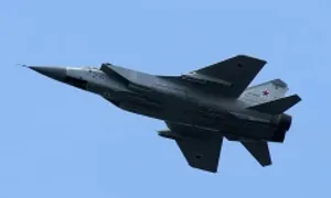 MiG-31 Nga rơi khi huấn luyện, nghi do hỏng càng đáp MiG-31 Nga rơi khi huấn luyện, nghi do hỏng càng đáp